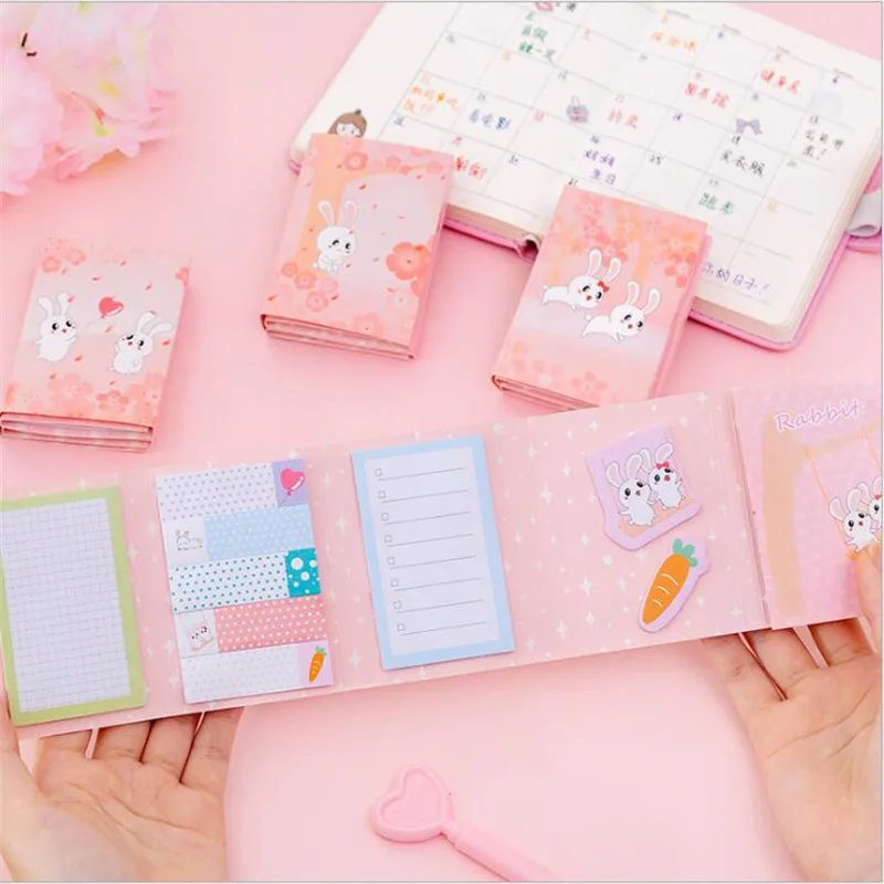 1PCS Girl Notes Sakura Rabbit fold Sticky Note Student Message Note N times Sticker Diary NotesThis Note Paper Office Supplies
1PCS Girl Notes Sakura Rabbit fold Sticky Note Student Message Note N times Sticker Diary NotesThis Note Paper Office Supplies