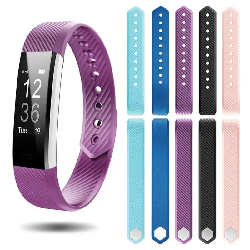 Sport Silicone Bracelet For Id115/ Id115 Lite/ Id115 Hr Strap Smart Bracelet Band Replacement Wristband With Metal Hook
Sport Silicone Bracelet For Id115/ Id115 Lite/ Id115 Hr Strap Smart Bracelet Band Replacement Wristband With Metal Hook