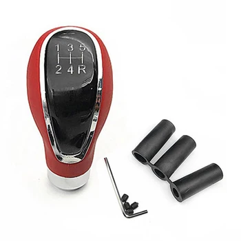 Manual Universal Gear Shift Head Aluminum Alloy Gear Modified Car Gear Shift Head Leather Metal Belt Gear Handball Red
Manual Universal Gear Shift Head Aluminum Alloy Gear Modified Car Gear Shift Head Leather Metal Belt Gear Handball Red