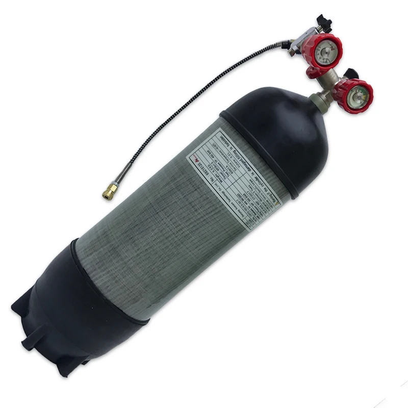 2017 NEW Full set 9L 4500psi Compressed Air Carbon Fiber SCBA Tank Cylinder for air gun hunting+red gauged valve+filling station
2017 NEW Full set 9L 4500psi Compressed Air Carbon Fiber SCBA Tank Cylinder for air gun hunting+red gauged valve+filling station