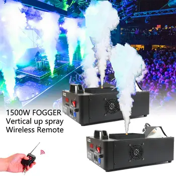 2pcs/lot 1500W Vertical UP Fog Machine, DMX512/Wireless Remote Contol Stage Fogger With 24x9W RGB LED Lights, LED Smoke Ejector
2pcs/lot 1500W Vertical UP Fog Machine, DMX512/Wireless Remote Contol Stage Fogger With 24x9W RGB LED Lights, LED Smoke Ejector