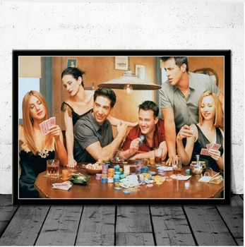 Friends TV Series Movie Art Canvas Art Print Painting Modern Wall Picture Home Decor Bedroom Decorative Posters No Frame
Friends TV Series Movie Art Canvas Art Print Painting Modern Wall Picture Home Decor Bedroom Decorative Posters No Frame