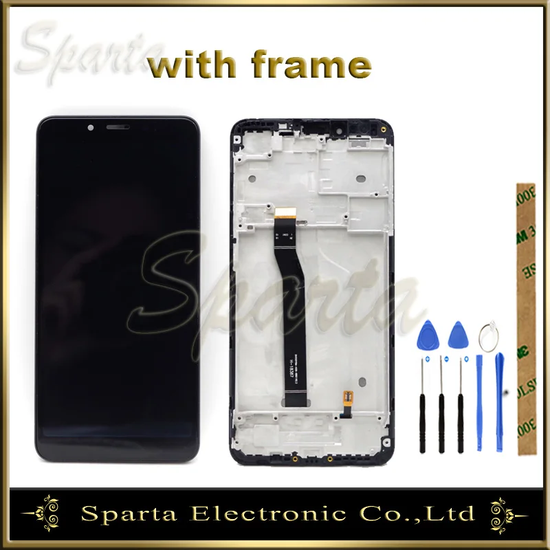 Touch Screen Sensor Panel For Xiaomi Redmi 6 6A LCD Display Screen Assembly With / Whitout Frame
Touch Screen Sensor Panel For Xiaomi Redmi 6 6A LCD Display Screen Assembly With / Whitout Frame