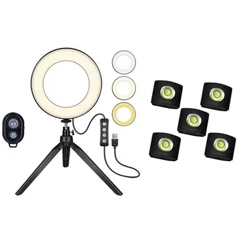 Hot Shoe Level Camera Level with Mini Desktop Lighting Bracket Tripod Fill-in Light Three Lights
Hot Shoe Level Camera Level with Mini Desktop Lighting Bracket Tripod Fill-in Light Three Lights
