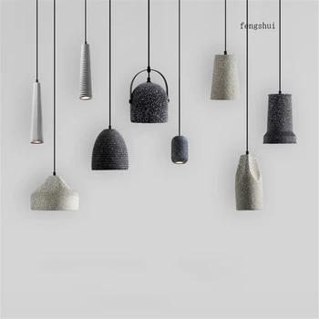 Modern LED Pendant Light Lighting Concrete Cafe Home Decor Decoration Living Room LED Pendant Lamp Kitchen Fixtures Hanging Lamp
Modern LED Pendant Light Lighting Concrete Cafe Home Decor Decoration Living Room LED Pendant Lamp Kitchen Fixtures Hanging Lamp