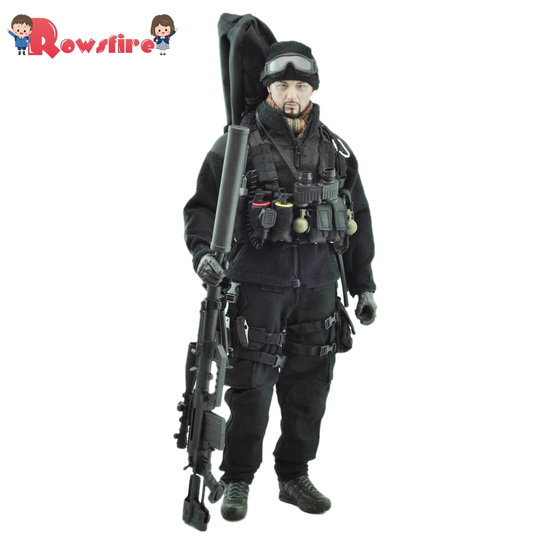 VeryHot Soldier Model Suit Black Task Sniper Uniform Equipment for 1/6 12 Inch Soldier Model (Body and Head Not Included)
VeryHot Soldier Model Suit Black Task Sniper Uniform Equipment for 1/6 12 Inch Soldier Model (Body and Head Not Included)