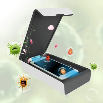 UV Smart Phone Cleaner,Portable Cell Phone Sterilizer,Aromatherapy Function Disinfector, Phone Cleaner Box with USB Charging for
UV Smart Phone Cleaner,Portable Cell Phone Sterilizer,Aromatherapy Function Disinfector, Phone Cleaner Box with USB Charging for