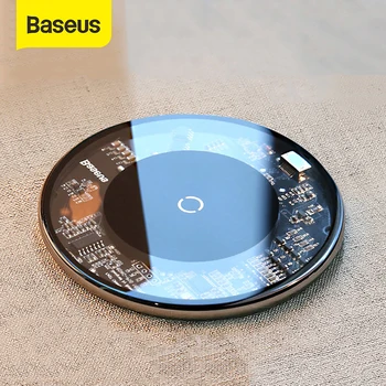 Baseus Qi Wireless Charger For iPhone 11 Pro Xs Max 10W Qi Wireless Fast Charger Visible Charger Pad For Universal Phone Charge
Baseus Qi Wireless Charger For iPhone 11 Pro Xs Max 10W Qi Wireless Fast Charger Visible Charger Pad For Universal Phone Charge