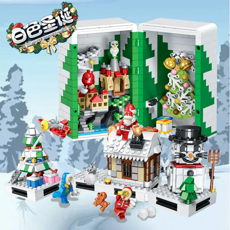 2020 new Christmas toys compatible kids lepininglys small particle building block model crystal box Christmas gift kids
2020 new Christmas toys compatible kids lepininglys small particle building block model crystal box Christmas gift kids