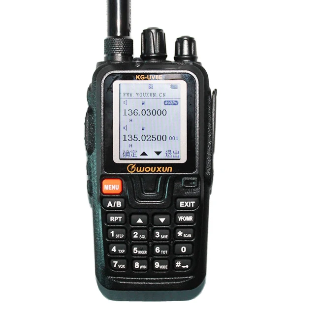 WOUXUN KG-UV8E 999 Channels Intercom Dual Band Interphone Ham Radio Transceiver Walkie Talkie
WOUXUN KG-UV8E 999 Channels Intercom Dual Band Interphone Ham Radio Transceiver Walkie Talkie