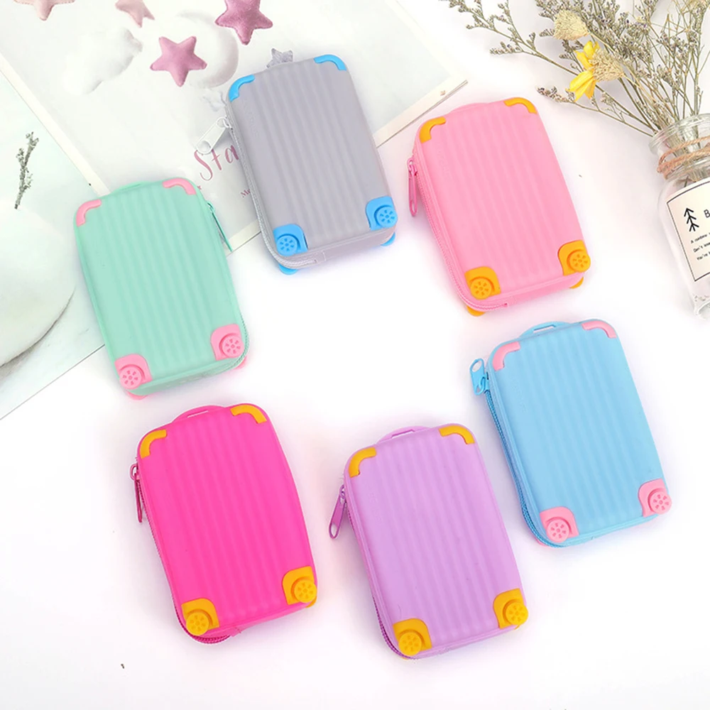 Waterproof Suitcase Handbag Mini Gift Package Storage Box Card Pouch Small Fresh Soft Key Bag Change Purse Coin Wallet
Waterproof Suitcase Handbag Mini Gift Package Storage Box Card Pouch Small Fresh Soft Key Bag Change Purse Coin Wallet