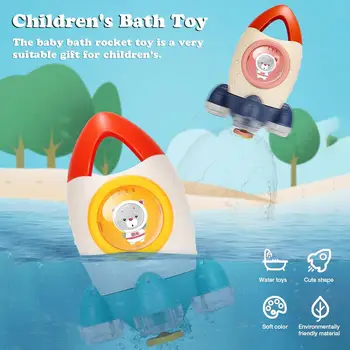 Baby Bath Rocket Toy Children's Plastic Safe Fun Water Toy For Making Children Like Bathing
Baby Bath Rocket Toy Children's Plastic Safe Fun Water Toy For Making Children Like Bathing