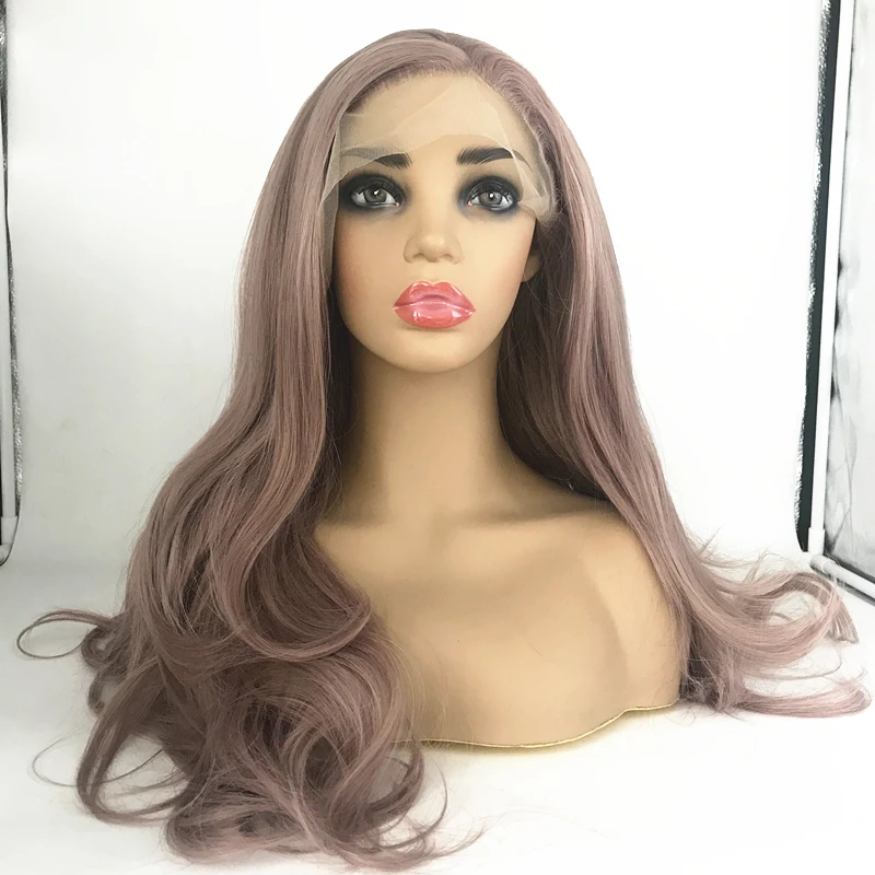 Lace Wig Mixed Color Glueless Long Natural Wavy Middle Part Synthetic Lace Front Wigs Heat Resistant
Lace Wig Mixed Color Glueless Long Natural Wavy Middle Part Synthetic Lace Front Wigs Heat Resistant