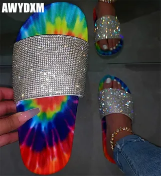 Plus size women's shoes 2020 Summer peep toe slippers ladies flat sandals women crystal bling slides female beach slipper new
Plus size women's shoes 2020 Summer peep toe slippers ladies flat sandals women crystal bling slides female beach slipper new