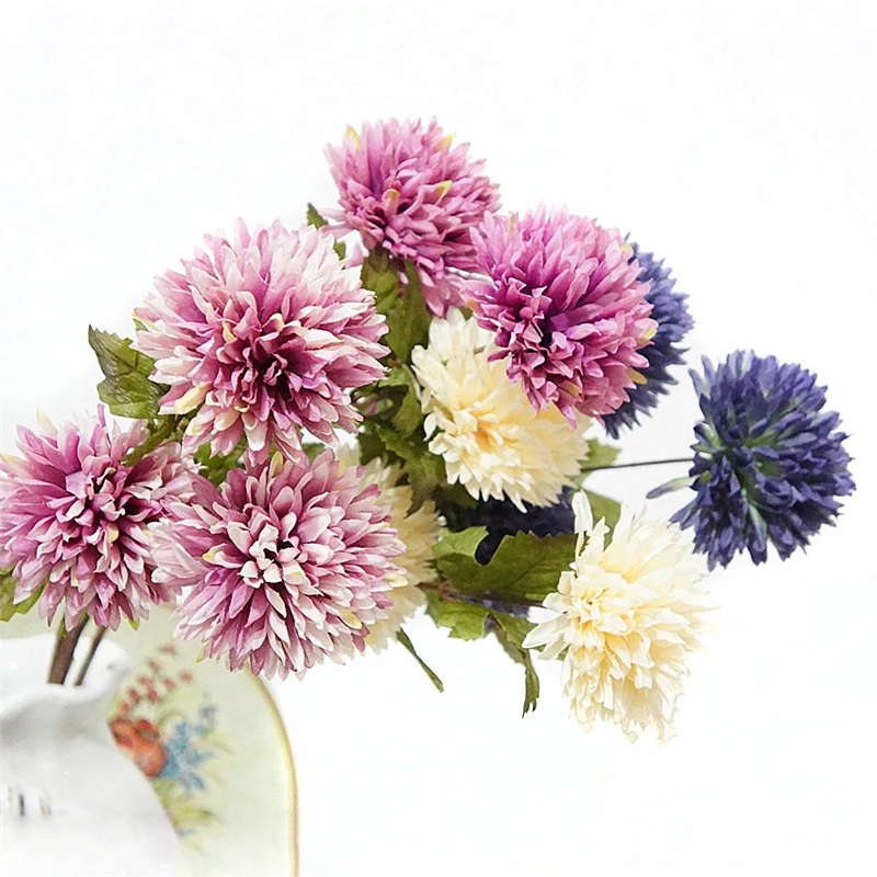 1pc 3 Buds Fake Artificial Chrysanthemum European Silk Flowers para decora o for Wedding Home Party Decoration DIY cheap flower
1pc 3 Buds Fake Artificial Chrysanthemum European Silk Flowers para decora o for Wedding Home Party Decoration DIY cheap flower