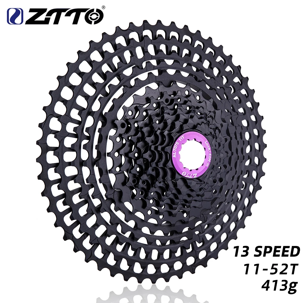 Кассета ZTTO для горного велосипеда 13 скоростей 11-52T Freewheel Ультралегкая 413 г из