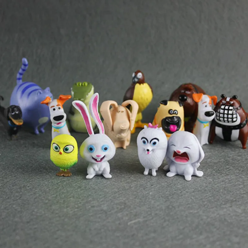 14 pcs/lot set Secret Life of Pets 2 PVC model action figures small toy children birthday gift
14 pcs/lot set Secret Life of Pets 2 PVC model action figures small toy children birthday gift