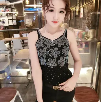 2020 Summer new camisole for women fashoin sleeveless Heavy diamond Sexy V-neck Tops w477
2020 Summer new camisole for women fashoin sleeveless Heavy diamond Sexy V-neck Tops w477