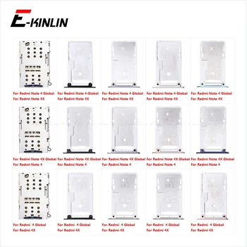 Sim Card Tray Socket Slot Reader Adapter For XiaoMi Redmi Note 4 4X Global Micro SD Card Holder Connector Container Parts
Sim Card Tray Socket Slot Reader Adapter For XiaoMi Redmi Note 4 4X Global Micro SD Card Holder Connector Container Parts
