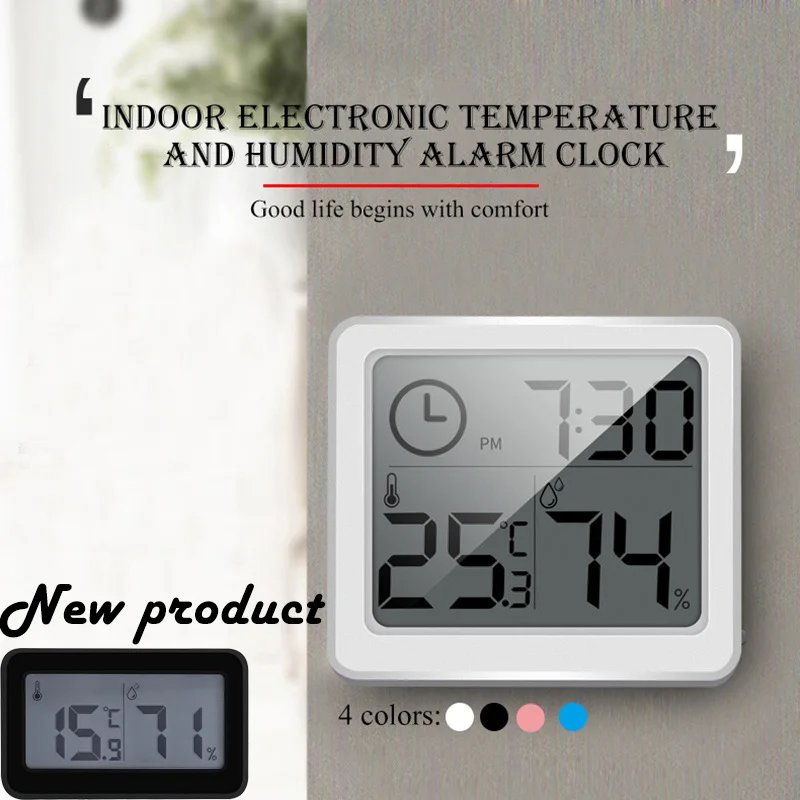 Ultra-thin Thermometer Hygrometer Automatic Electronic Digital Weather Station Monitor Refrigerator Thermometer Electronic News
Ultra-thin Thermometer Hygrometer Automatic Electronic Digital Weather Station Monitor Refrigerator Thermometer Electronic News