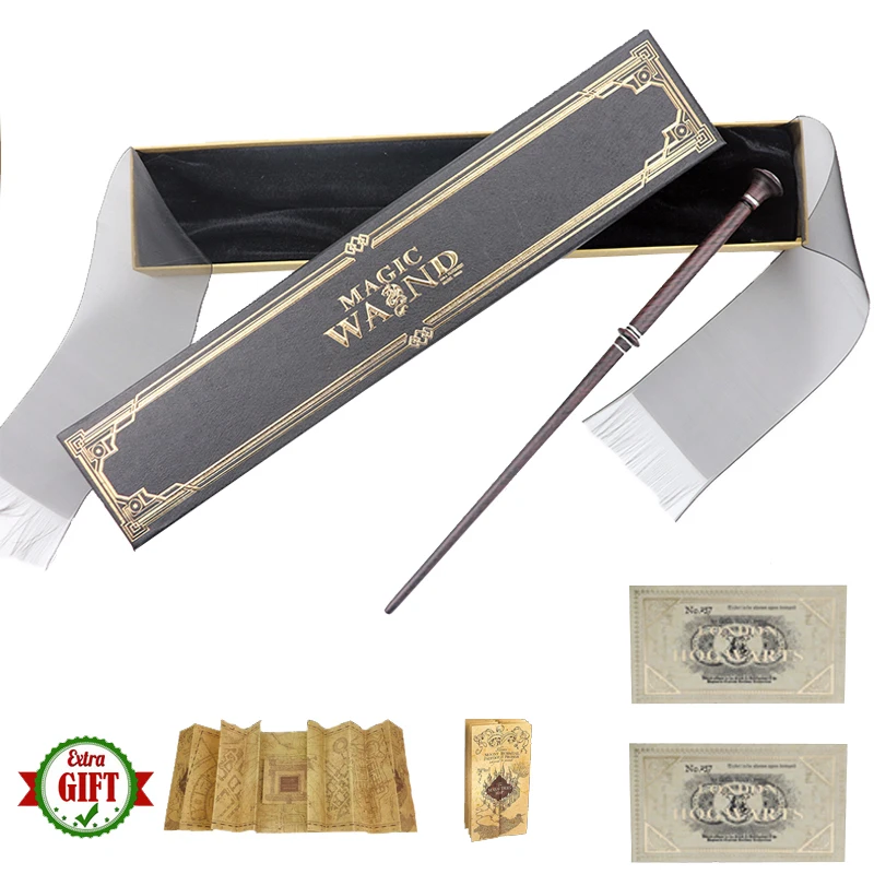 10Kinds of Metal Iron Core Fenrir Magic Wand Fleur Magical Sticks Tickets and Map As Gift Elegant Ribbon Gift Box Packing BKSD05
10Kinds of Metal Iron Core Fenrir Magic Wand Fleur Magical Sticks Tickets and Map As Gift Elegant Ribbon Gift Box Packing BKSD05