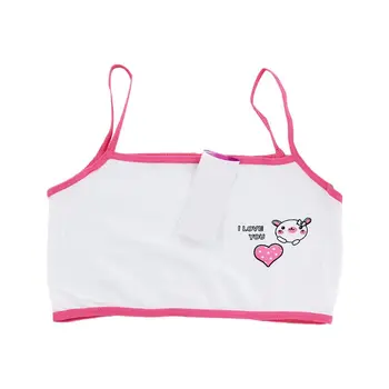 Puberty Young Girls Training Bra Cartoon Bear Heart Print Cotton Underwear 6-14T U50F
Puberty Young Girls Training Bra Cartoon Bear Heart Print Cotton Underwear 6-14T U50F