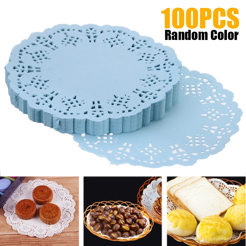 100pcs 3.5" Round Paper Lace Doilies Hollowed Lace Paper Random Color for Wedding Decoration Scrapbooking Cake Paper Mat Crafts
100pcs 3.5" Round Paper Lace Doilies Hollowed Lace Paper Random Color for Wedding Decoration Scrapbooking Cake Paper Mat Crafts