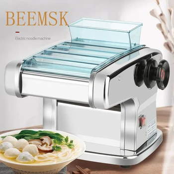 BEEMSK 220V Electric Noodle Press Machine Spaghetti Pasta Maker electric pasta maker machine Dough Cutter dumpling skin Machine
BEEMSK 220V Electric Noodle Press Machine Spaghetti Pasta Maker electric pasta maker machine Dough Cutter dumpling skin Machine