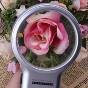 Handheld Desktop Magnifying Glass Multi-Function Folding with LED Lights for The Elderly Reading Plexiglass Lens Magnifier
Handheld Desktop Magnifying Glass Multi-Function Folding with LED Lights for The Elderly Reading Plexiglass Lens Magnifier