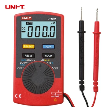 

UNI-T UT120A UT120B UT120C Digital Multimeter 4000 Count Display Auto Range Multitester DC Voltage Meters Testers Multimeter