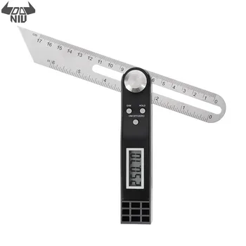 DANIU LCD Digital Meter Angle Inclinometer Sliding T Ruler Bevel Gauge Finder T Digital Protractor Angle Ruler Measuring Tool
DANIU LCD Digital Meter Angle Inclinometer Sliding T Ruler Bevel Gauge Finder T Digital Protractor Angle Ruler Measuring Tool