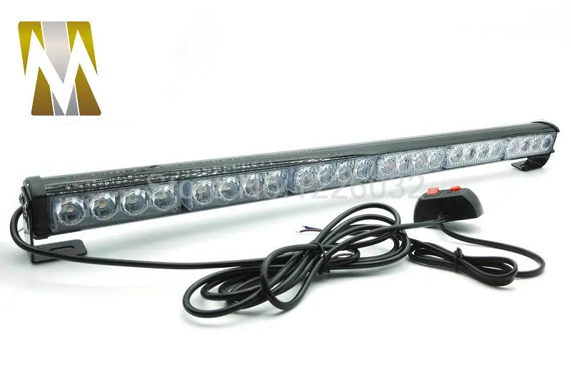 24 LED Car strobe light bar car warning flash lightbar led beacon high quality Traffic Advisors by DHL UPS EMS | Автомобили и