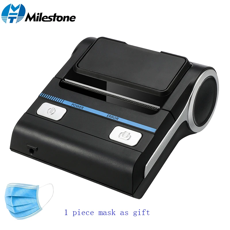 Milestone MHT-P8001 Bluetooth Receipt Printers Wireless Thermal Printer 80mm Compatible with Android/iOS/Windows ESC/POS
Milestone MHT-P8001 Bluetooth Receipt Printers Wireless Thermal Printer 80mm Compatible with Android/iOS/Windows ESC/POS