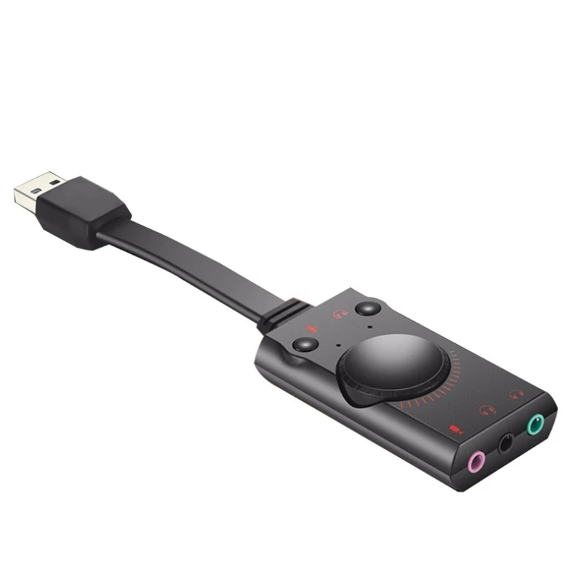 New S1 Adapter External USB 3.5mm Headphone Converter USB External Sound Card Desktop Notebook Computer Independent Microphone H
New S1 Adapter External USB 3.5mm Headphone Converter USB External Sound Card Desktop Notebook Computer Independent Microphone H