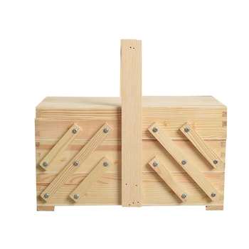 Cantilevered Home Cosmetic Case Large Capacity with Handle Wooden Sewing Box Shabby Organizer Multi Layer Storage Travel Vintage
Cantilevered Home Cosmetic Case Large Capacity with Handle Wooden Sewing Box Shabby Organizer Multi Layer Storage Travel Vintage