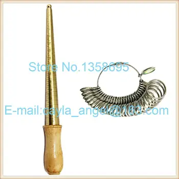 Freen Shipping Size 0-13 Copper Ring Sizer Finger Gauge Sizers Ring Sizing Stick and Mandrel Kit jewelry diy making Tool
Freen Shipping Size 0-13 Copper Ring Sizer Finger Gauge Sizers Ring Sizing Stick and Mandrel Kit jewelry diy making Tool