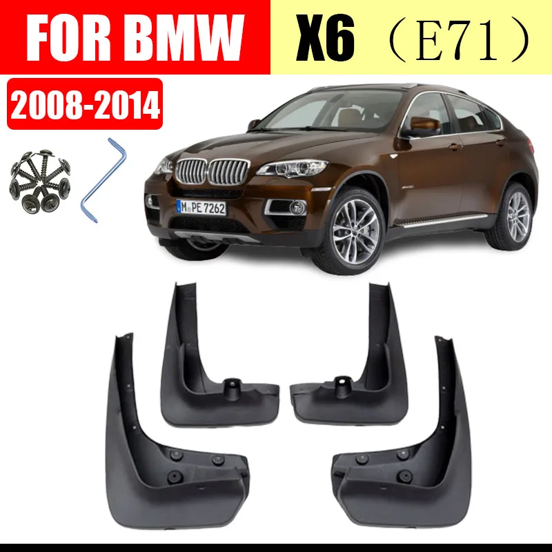 Mud flaps for BMW X6 E71 2008-2014 Mudguards Fender BMW X6 mud flap splash Guard Fenders Mudguard Car accessories Front Rear
Mud flaps for BMW X6 E71 2008-2014 Mudguards Fender BMW X6 mud flap splash Guard Fenders Mudguard Car accessories Front Rear