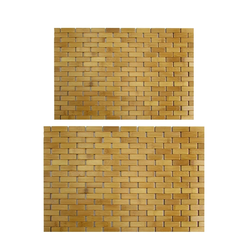 Teak Wood Bath Mat Feet Shower Floor Natural Bamboo Non Slip Large 
Teak Wood Bath Mat Feet Shower Floor Natural Bamboo Non Slip Large