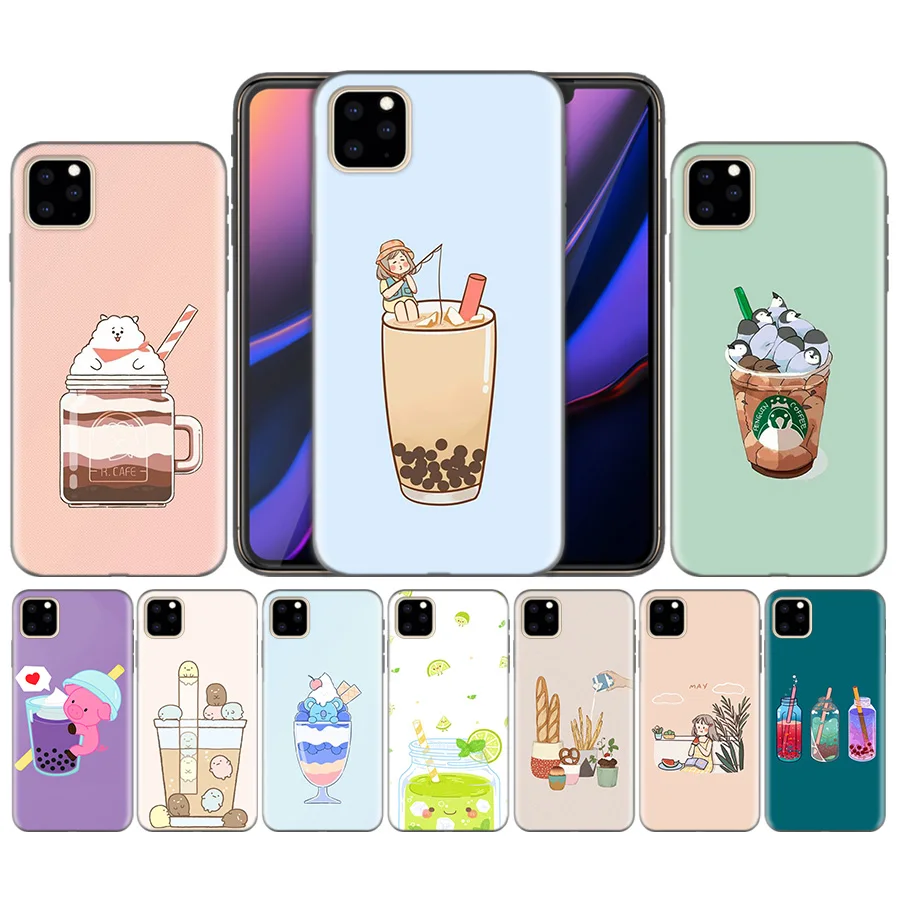 Silicone Phone Case Cover For iphone XR XS Max X 7 8 6 6S Plus 11 11Pro Max 5 5S 5C SE 7Plus 8Plus Bubble Tea Cartoon Shell Case
Silicone Phone Case Cover For iphone XR XS Max X 7 8 6 6S Plus 11 11Pro Max 5 5S 5C SE 7Plus 8Plus Bubble Tea Cartoon Shell Case