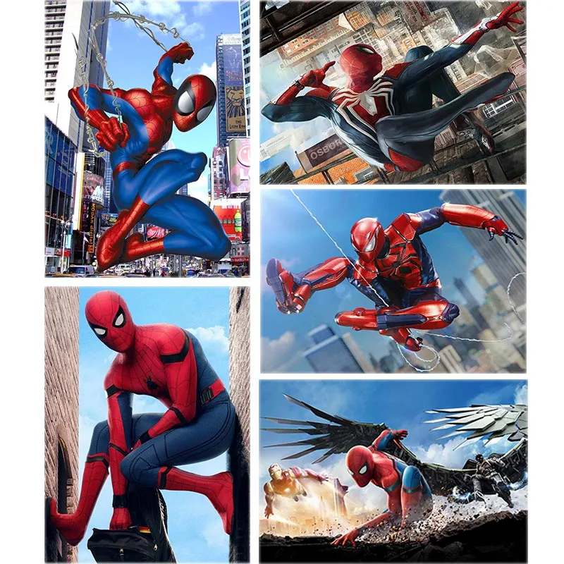 Full Square 5d Diy Diamond Painting Spiderman Super Hero Diamond Embroidery Film Sky Stitch Rhinestone Home Decor Art Gift A41
Full Square 5d Diy Diamond Painting Spiderman Super Hero Diamond Embroidery Film Sky Stitch Rhinestone Home Decor Art Gift A41