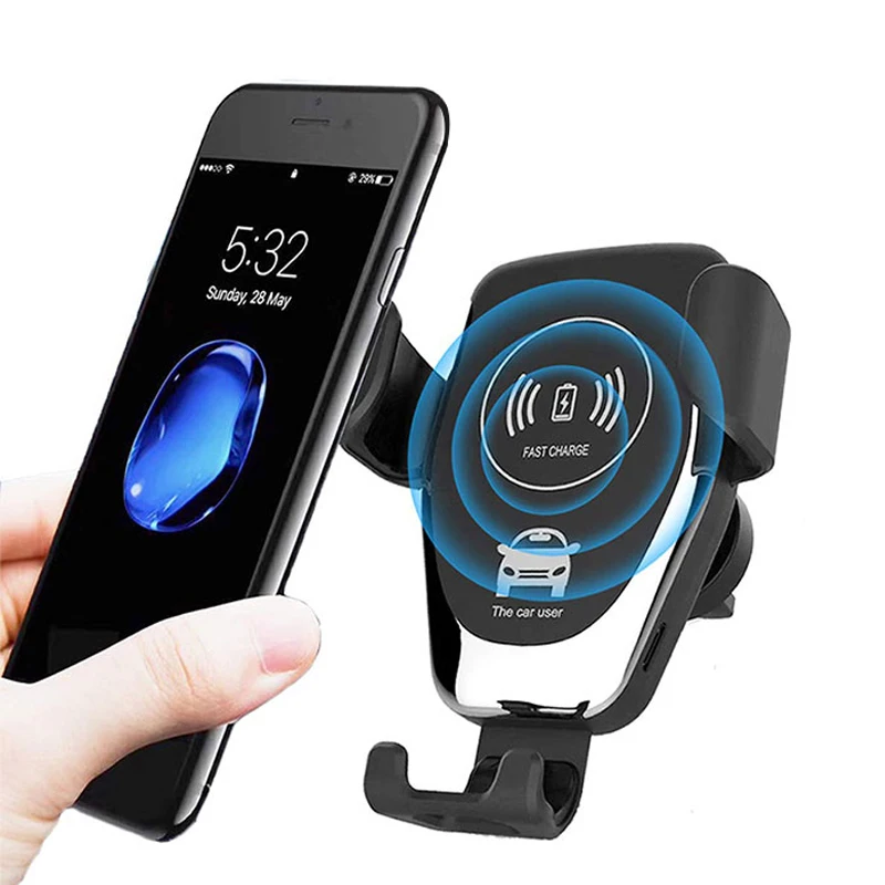 10W Wireless Car Charger Automatic Clamping Fast Charging Phone Holder Mount in Car for iPhone xr IOS Android OS Huawei Samsung
10W Wireless Car Charger Automatic Clamping Fast Charging Phone Holder Mount in Car for iPhone xr IOS Android OS Huawei Samsung