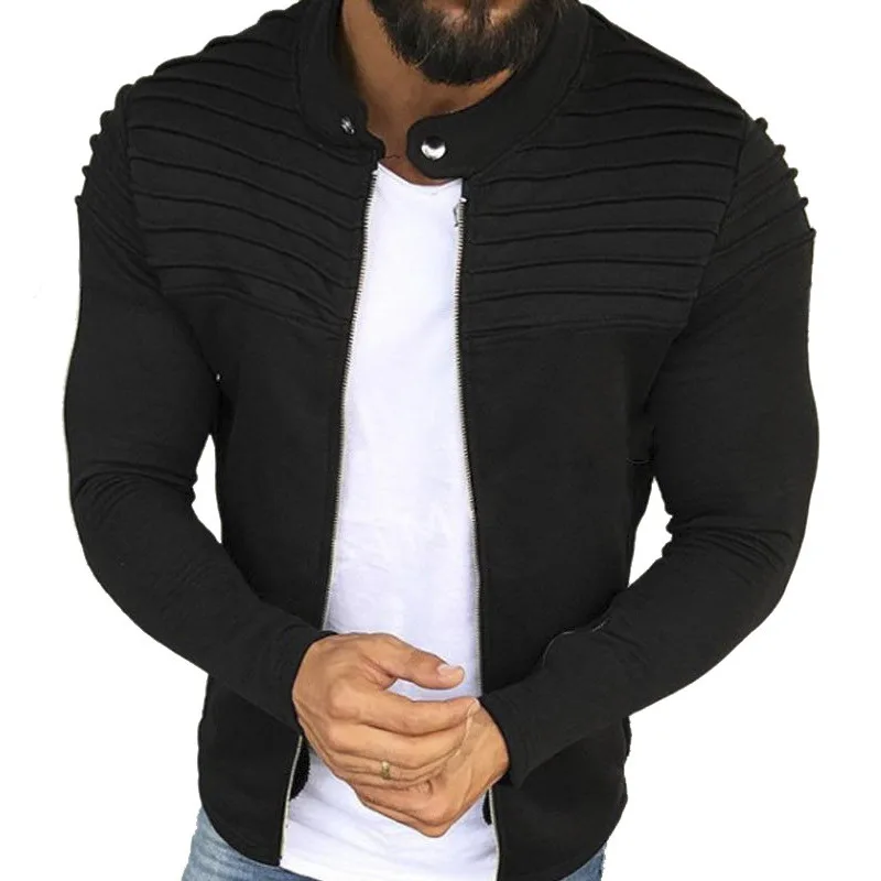 2020 Brand New Style Men Casual Solid Color Wrinkled Cardigan Man Tops Cardigan Zipper Clothings Pullover For Male
2020 Brand New Style Men Casual Solid Color Wrinkled Cardigan Man Tops Cardigan Zipper Clothings Pullover For Male