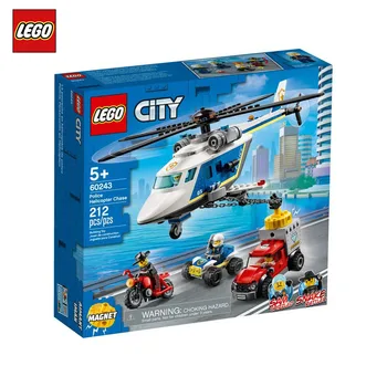 LEGO 60243 City Series Police Helicopter Chase Building Block a toy getaway truck and 4 LEGO minifigures children Holidays gift
LEGO 60243 City Series Police Helicopter Chase Building Block a toy getaway truck and 4 LEGO minifigures children Holidays gift