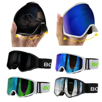 Snow Ski Goggles Men Anti-fog Lens Dual Layer Skiing Eyewear Equipment for Snowboard Snowmobile Motorcycle
Snow Ski Goggles Men Anti-fog Lens Dual Layer Skiing Eyewear Equipment for Snowboard Snowmobile Motorcycle