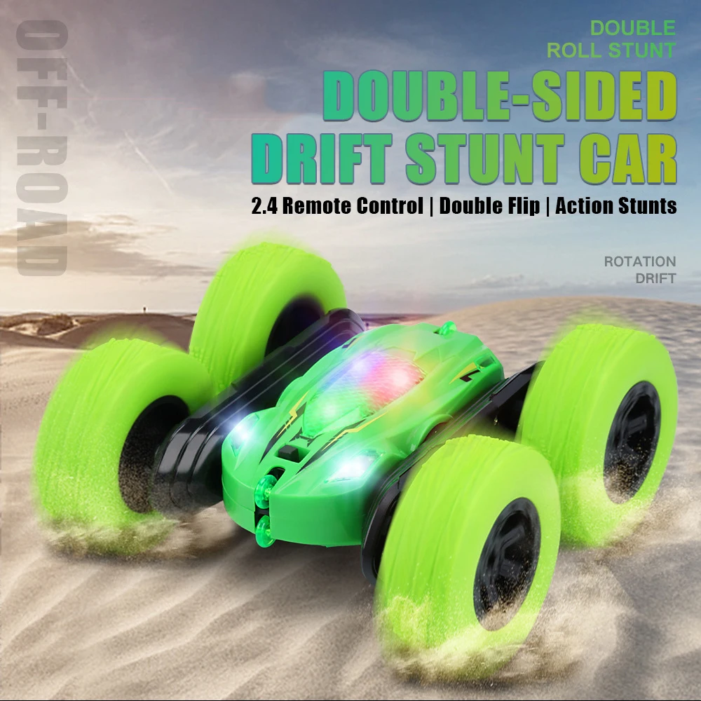 RC Car 2.4G 4WD 1:24 Mini Stunt Drift Deformation Buggy Roll Car 360 Degree Flip Robot Vehicle Models High Speed Rock Crawler
RC Car 2.4G 4WD 1:24 Mini Stunt Drift Deformation Buggy Roll Car 360 Degree Flip Robot Vehicle Models High Speed Rock Crawler