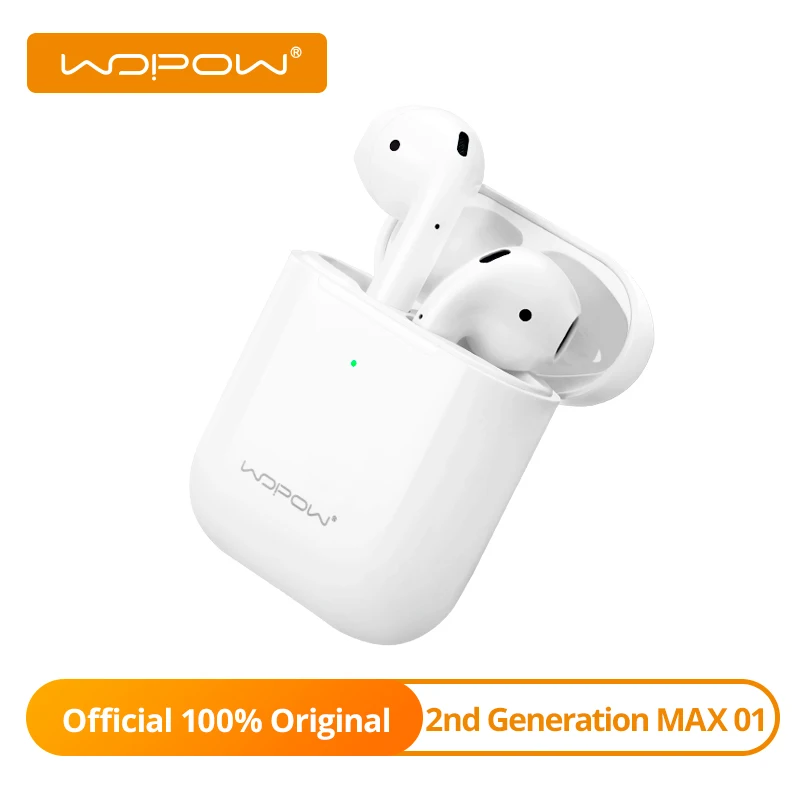 WOPOW TWS Earbuds MAX01 Wireless Bluebooth Headphones Bluebooth 5.0 Headset Wireless Popsocket Earphone With Lightning Headphone
WOPOW TWS Earbuds MAX01 Wireless Bluebooth Headphones Bluebooth 5.0 Headset Wireless Popsocket Earphone With Lightning Headphone