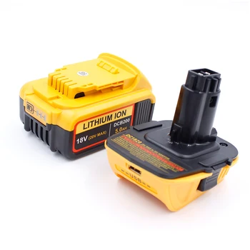 Battery Adapter for DCA1820 DC1820 DCB184 18V Converter to DC9096 18V Li-ion Battery TOOL Replaccement Charger Adapters
Battery Adapter for DCA1820 DC1820 DCB184 18V Converter to DC9096 18V Li-ion Battery TOOL Replaccement Charger Adapters