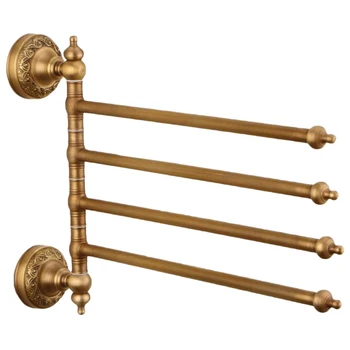 4 Layers Towel Rack Antique Brass Towel Rack Bathtub Removable Armrest Pants Rack Bathroom Pendant Wall Mount
4 Layers Towel Rack Antique Brass Towel Rack Bathtub Removable Armrest Pants Rack Bathroom Pendant Wall Mount