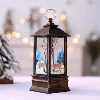 Rustic Christmas Decor Lantern Battery Operated LED Candle Lamp Seasonal Decorations 4 Colors
Rustic Christmas Decor Lantern Battery Operated LED Candle Lamp Seasonal Decorations 4 Colors