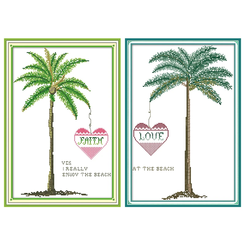 Joy Sunday New Arrival Love Tree DIY Chinese Handmade Needlework DMC 11CT14CT Cross Stitch Sets for Needlework Embroidery Kits
Joy Sunday New Arrival Love Tree DIY Chinese Handmade Needlework DMC 11CT14CT Cross Stitch Sets for Needlework Embroidery Kits